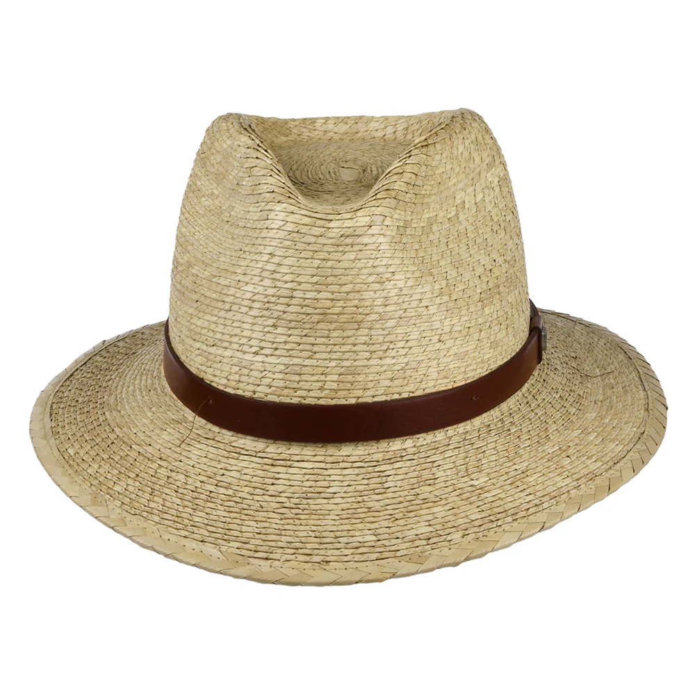 Brixton Messer II Fedora Hut aus Stroh - Natur - Image 3