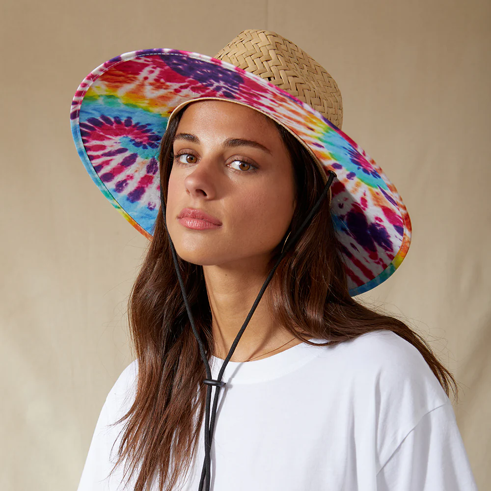 Brixton Messer Rettungsschwimmer Hut aus Stroh - Hellbraun-Multi - Image 5