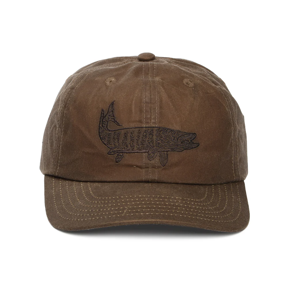 Brixton Muskie Netplus MP Weather Guard Baseball Cap aus gewachster Baumwolle - Kupferrot - Image 2