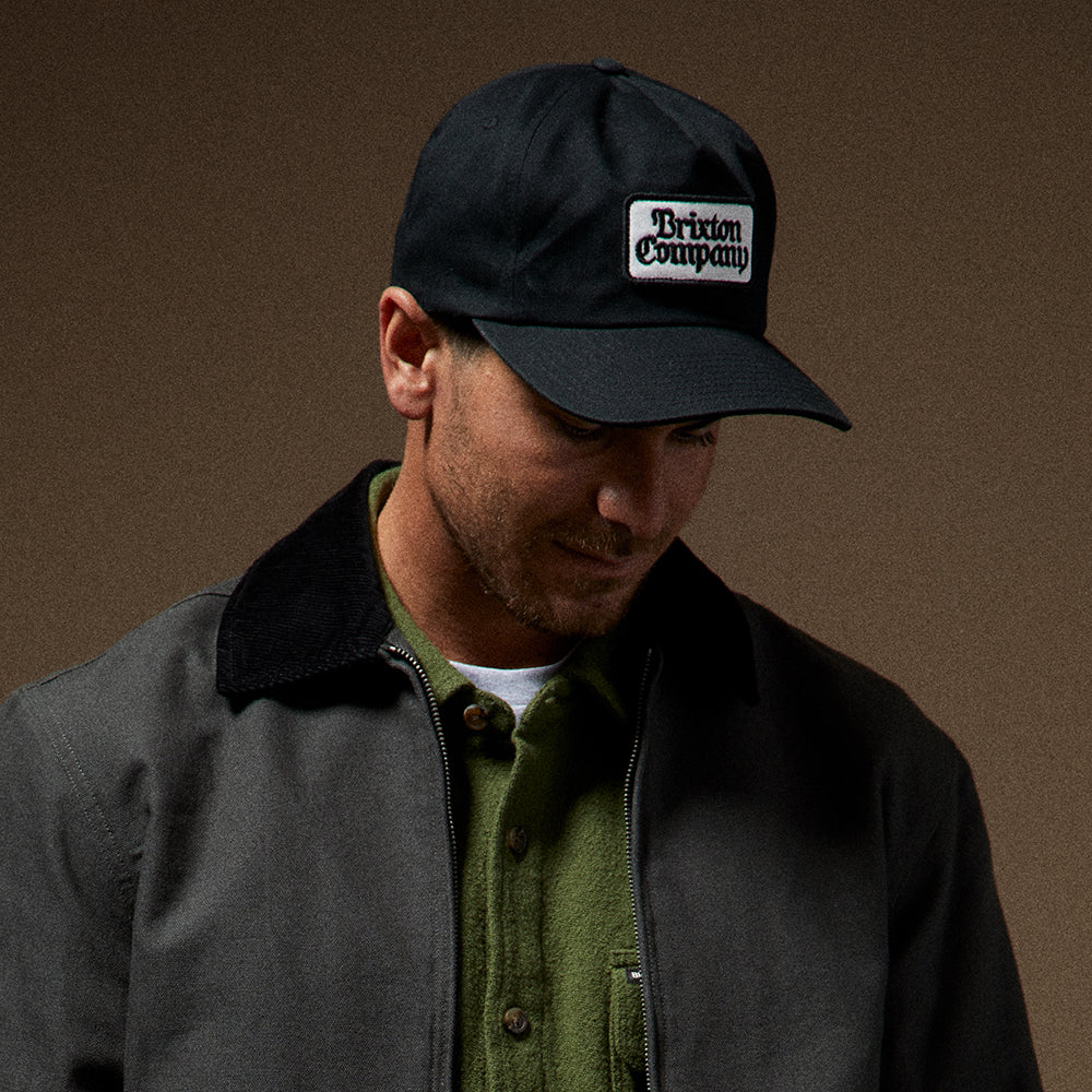 Brixton Norvell MP Snapback Cap - Schwarz - Image 4