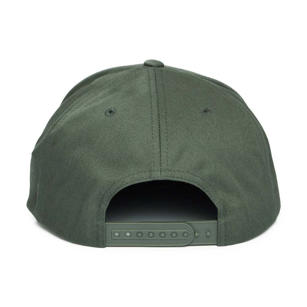 Brixton Oath III Snapback Cap aus Baumwolle - Dunkles Vetiver - Image 3