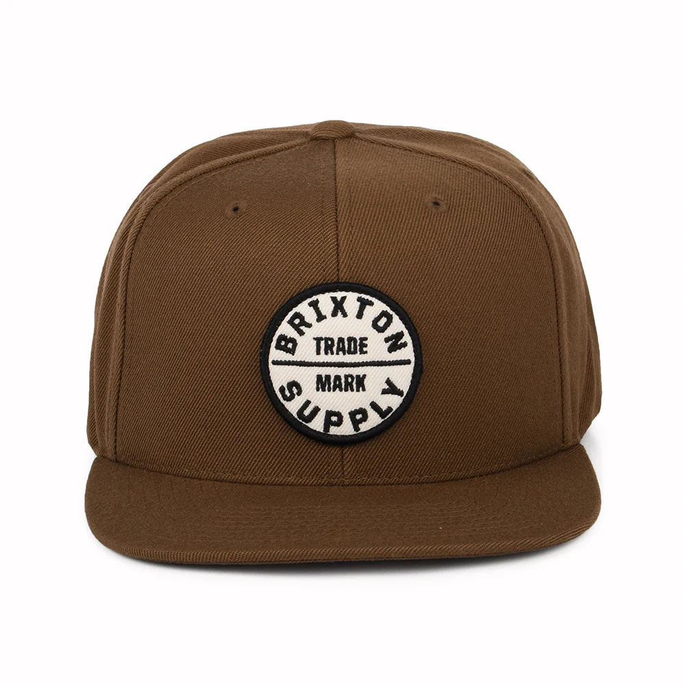Brixton Oath III Snapback Cap - Braun - Image 2