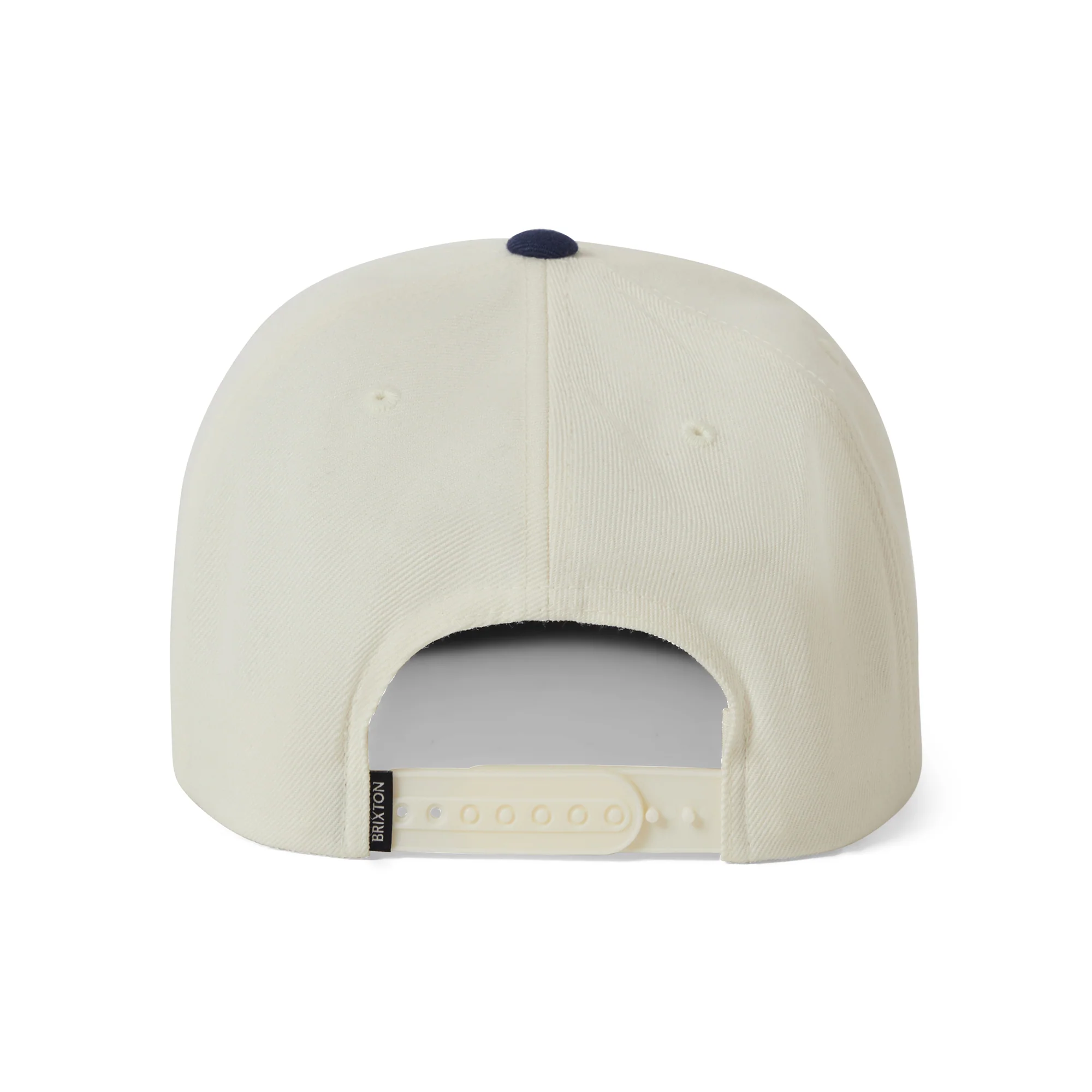 Brixton Oath III Snapback Cap - Cremeweiß-Mitternachtblau - Image 2