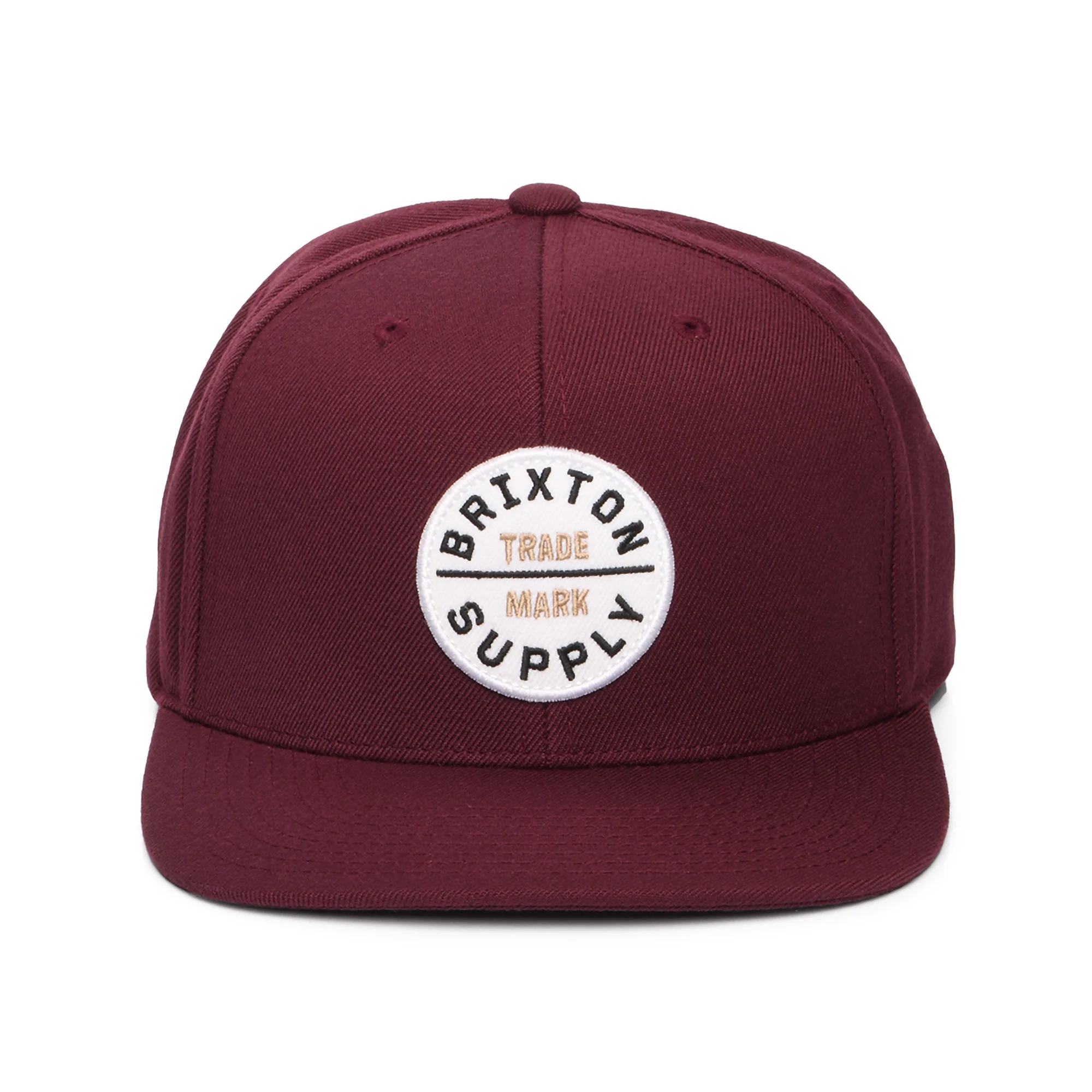 Brixton Oath III Snapback Cap - Portwein - Image 2