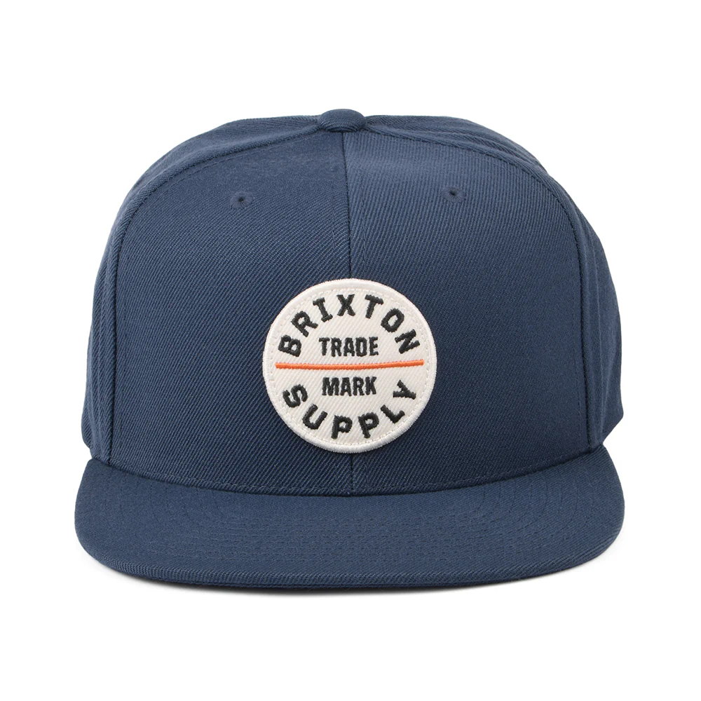 Brixton Oath III Snapback Cap - Schieferblau - Image 2