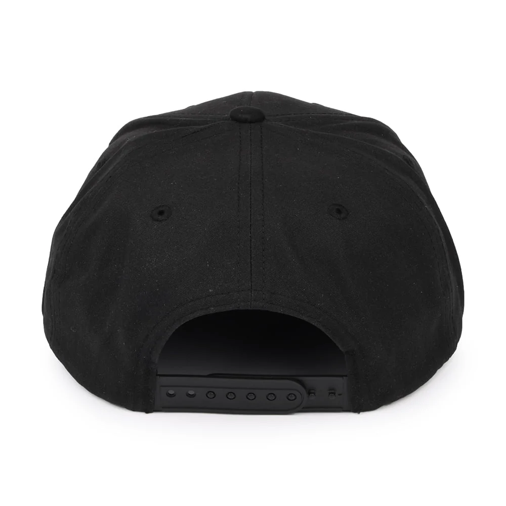 Brixton Oath III Snapback Cap aus Baumwolle - Schwarz auf Schwarz - Image 3