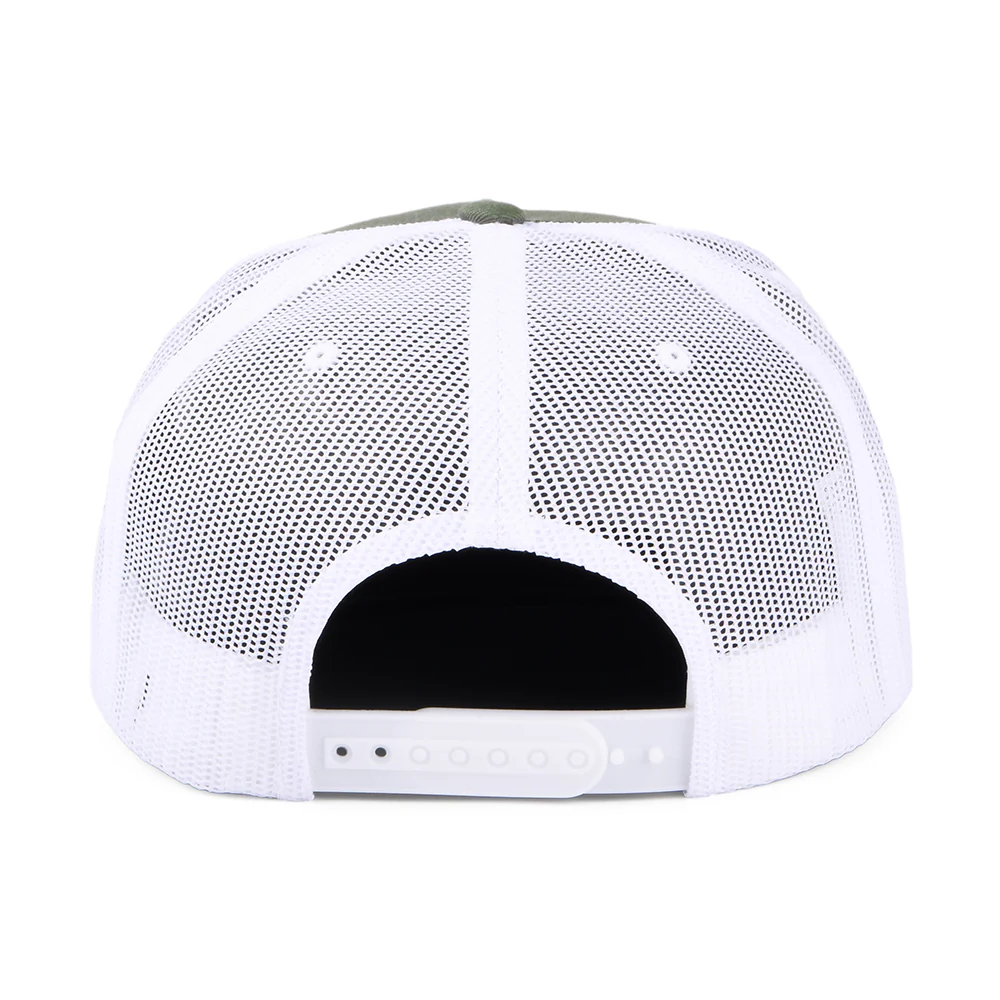 Brixton Oath MP Trucker Cap - Salbeigrün-Weiß - Image 3