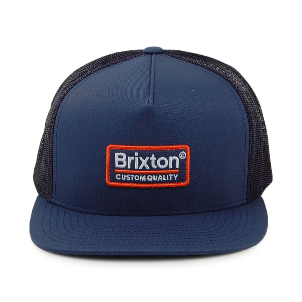 Brixton Palmer Mesh Trucker Cap - Blau - Image 2
