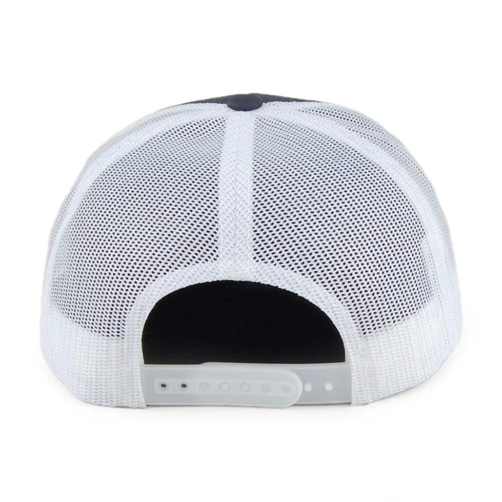 Brixton Palmer MP Mesh Trucker Cap - Blau-Weiß - Image 3