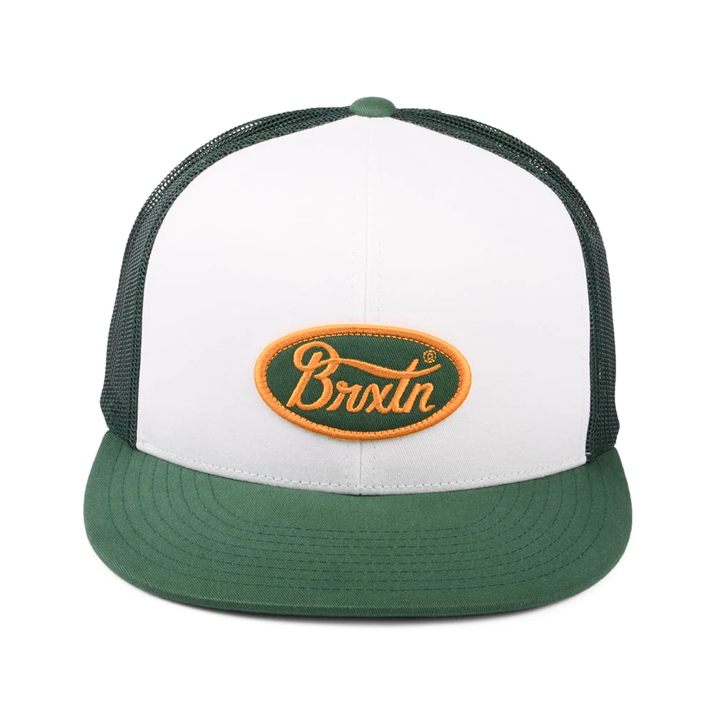 Brixton Parsons HP Trucker Cap - Grün-Weiß - Image 2