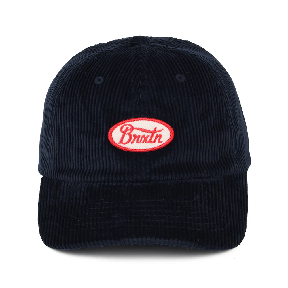 Brixton Parsons LP Kord Baseball Cap - Marineblau - Image 2