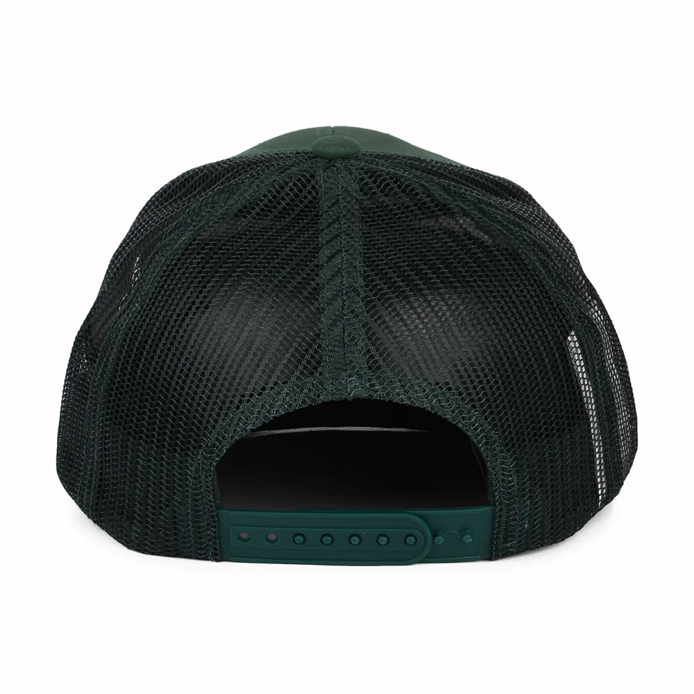 Brixton Rival Stamp NetPlus MP II Trucker Cap - Kieferngrün - Image 3