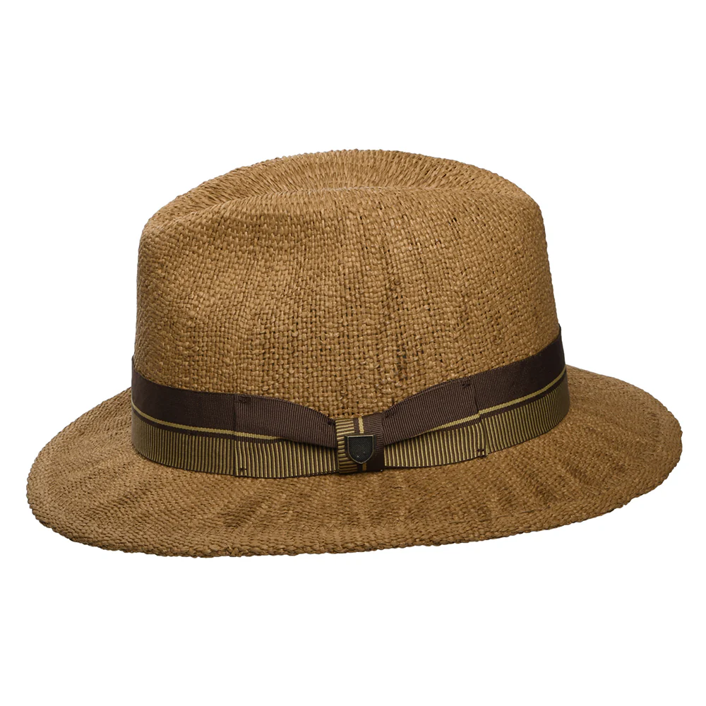 Brixton Roma Fedora Hut aus Toyo Stroh - Kaffee - Image 2