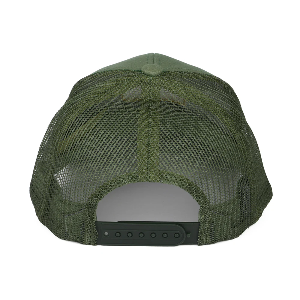 Brixton Scoop X MP Trucker Cap - Olivgrün - Image 3