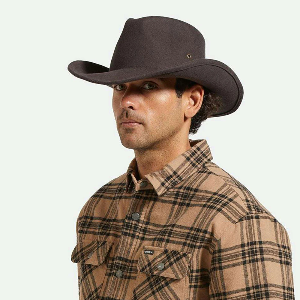Brixton Scottsdale Weather Guard Cowboy Hut aus Wollfilz - Schokolade - Image 7