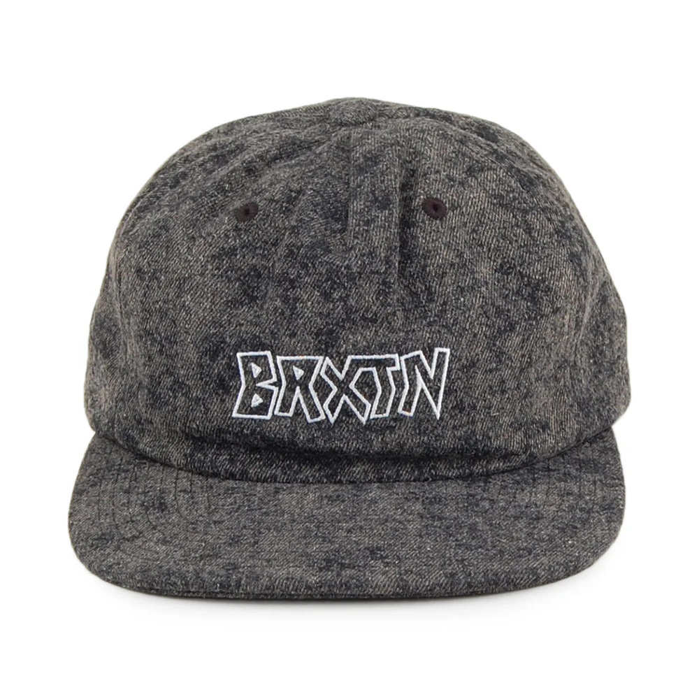 Brixton Simmons Unstrukturierte Snapback Cap - Verwaschenes Schwarz - Image 2