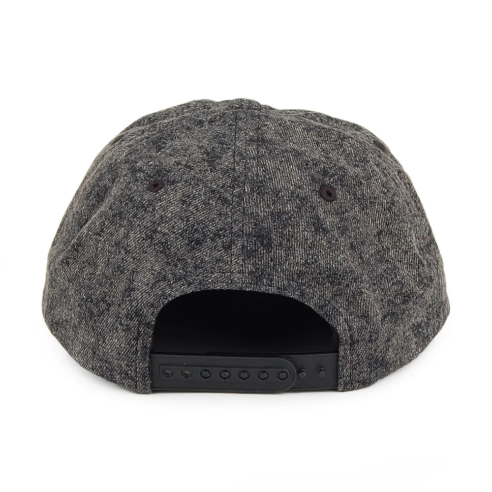 Brixton Simmons Unstrukturierte Snapback Cap - Verwaschenes Schwarz - Image 3