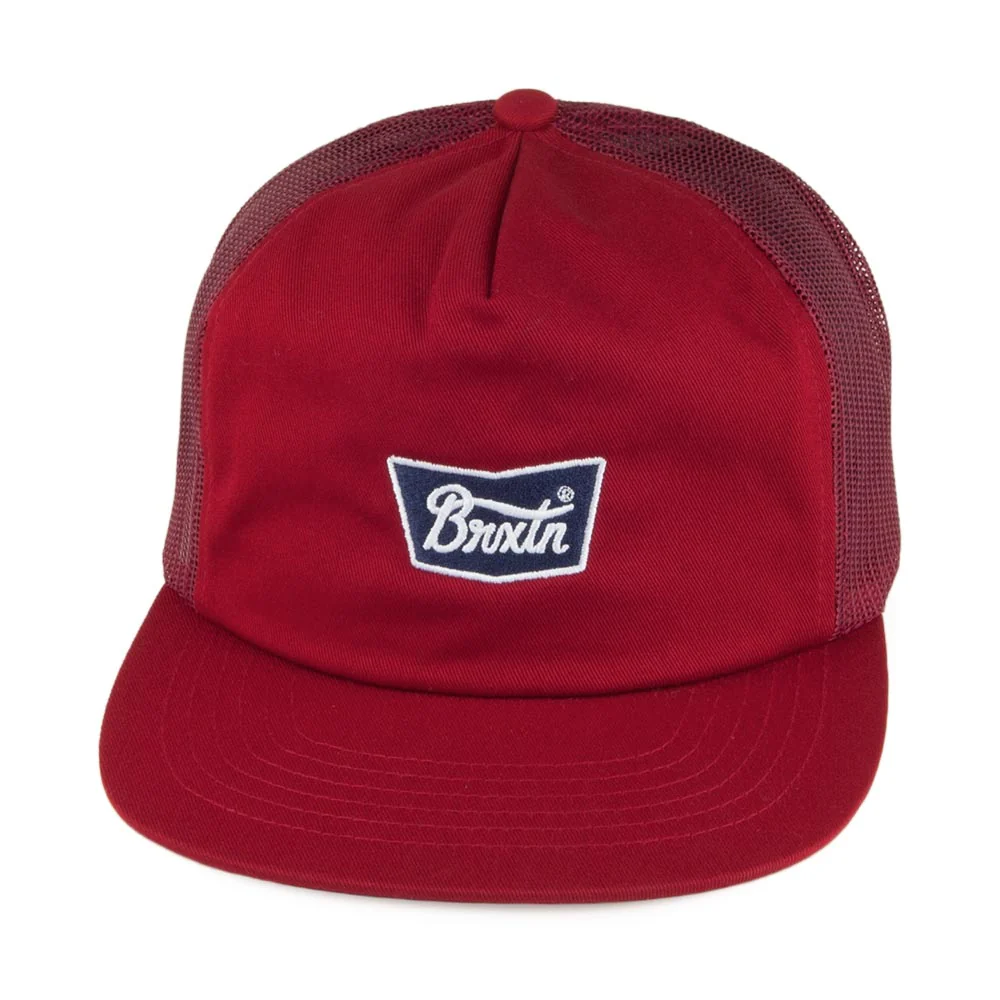 Brixton Stith Trucker Cap - Burgunderrot - Image 2