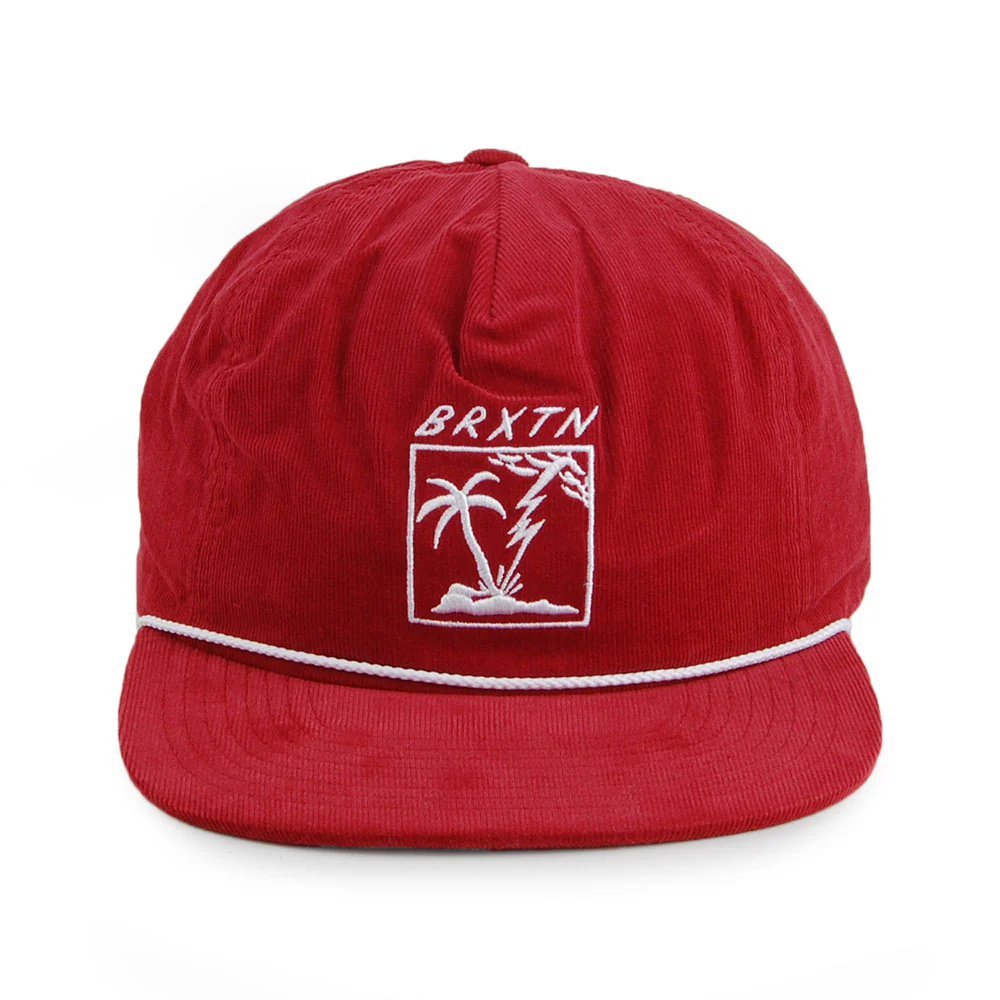 Brixton Stranded HP Baseball Cap - Burgunderrot - Image 2