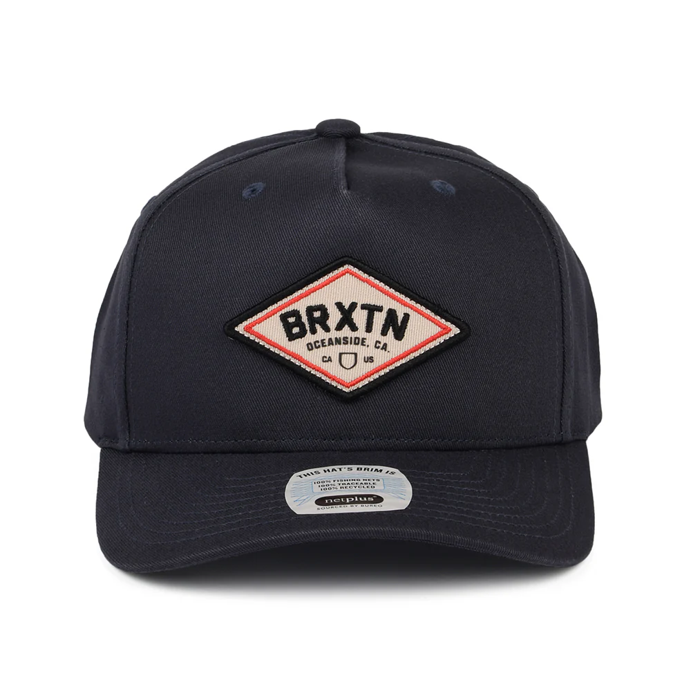 Brixton Tremont C NetPlus MP Snapback Cap - Verwaschenes Marineblau - Image 2
