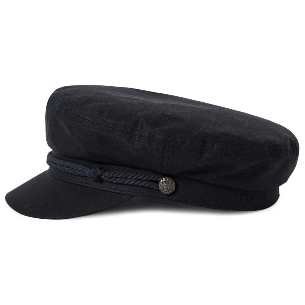 Brixton Weather Guard Schiffermütze aus gewachster Baumwolle - Verwaschenes Marineblau - Image 2