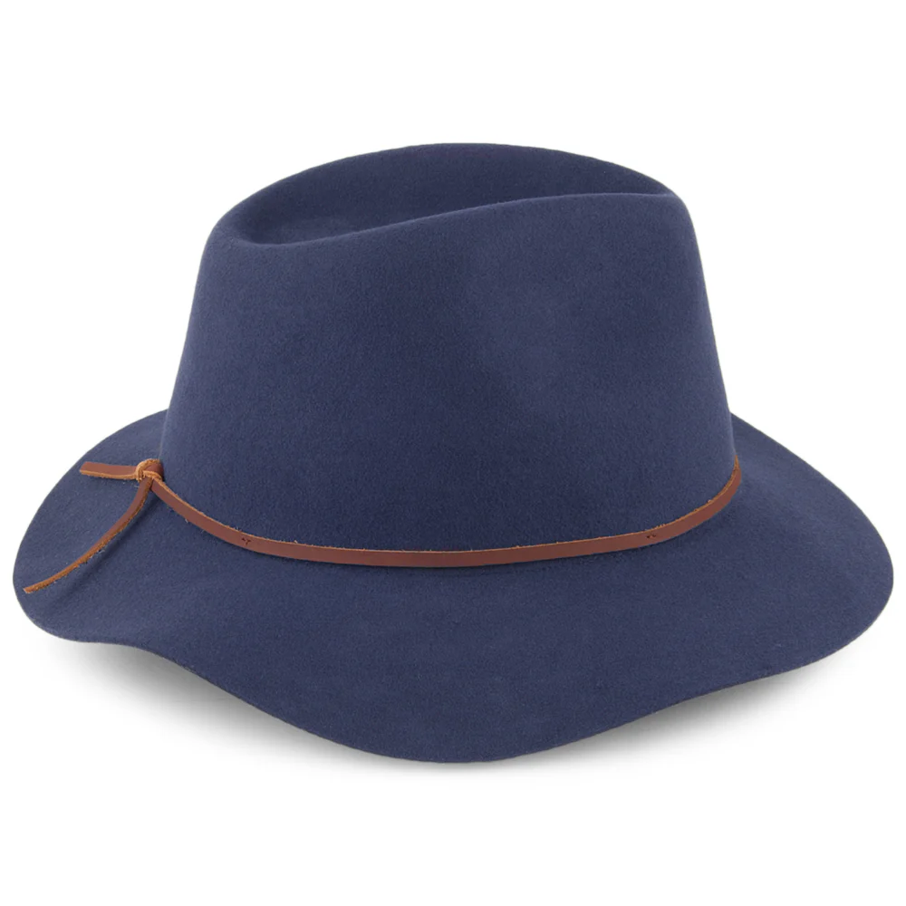 Brixton Wesley Fedora Hut - Blau - Image 2