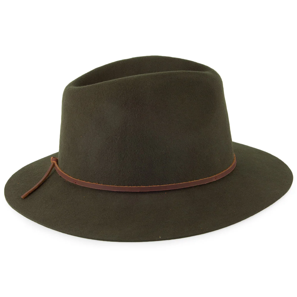 Brixton Wesley Fedora Hut - Moosgrün-Braun - Image 2