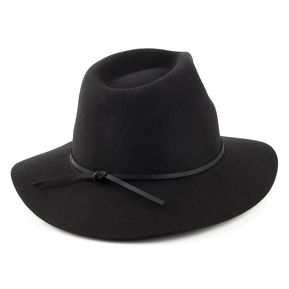 Brixton Wesley Fedora Hut - Schwarz - Image 2