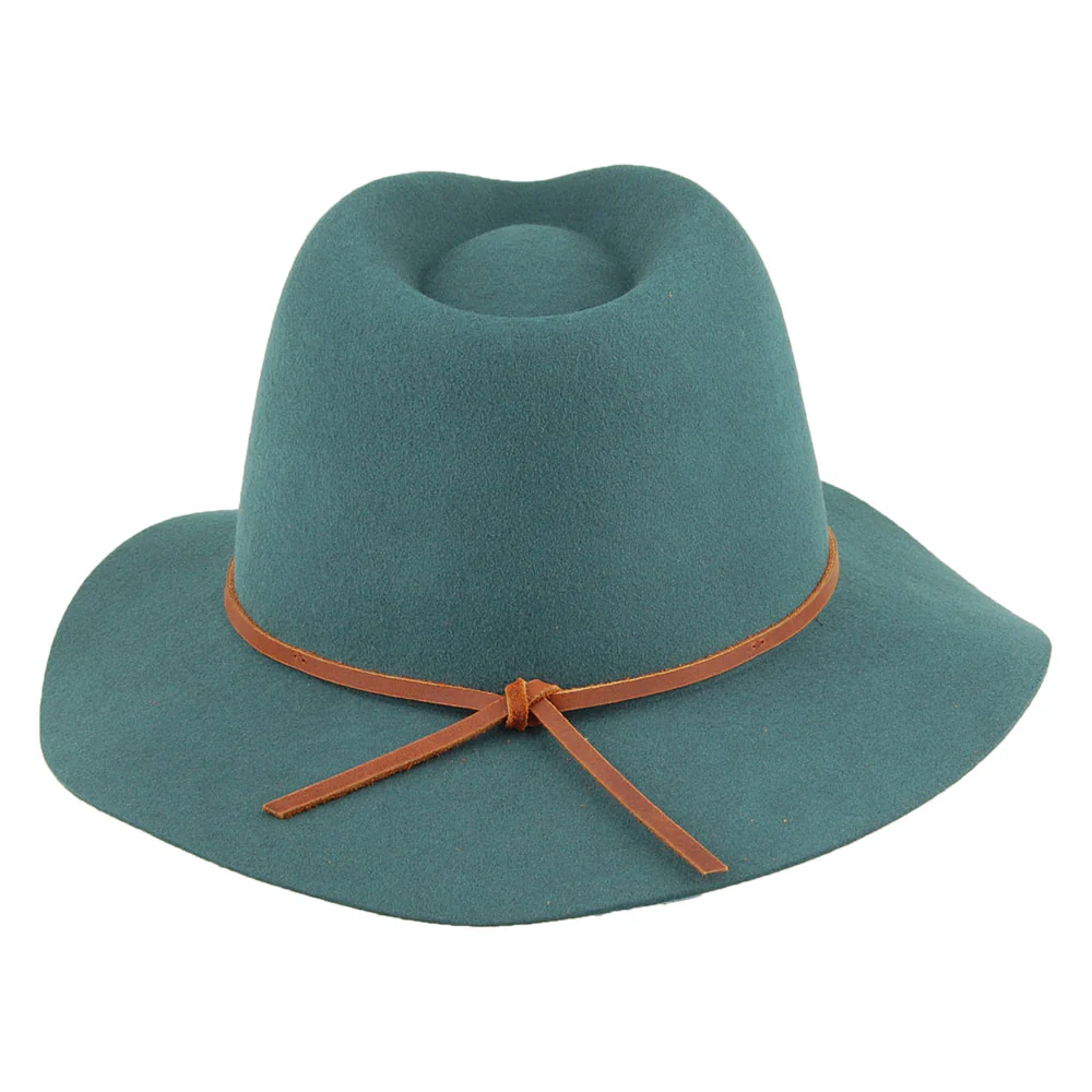 Brixton Wesley Fedora Hut - Smaragdgrün - Image 3