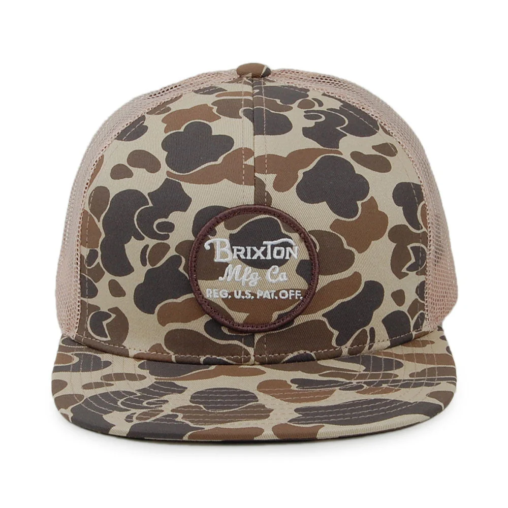 Brixton Wheeler Mesh Trucker Cap - Tarnfarben - Image 2