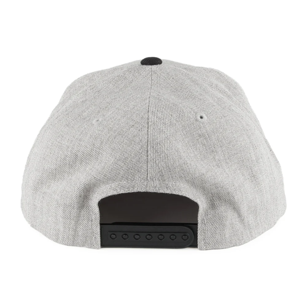 Brixton Wheeler Snapback Cap - Grau-Schwarz - Image 3