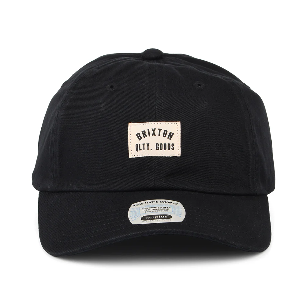 Brixton Woodburn NetPlus LP Baseball Cap - Verwaschenes Schwarz - Image 2