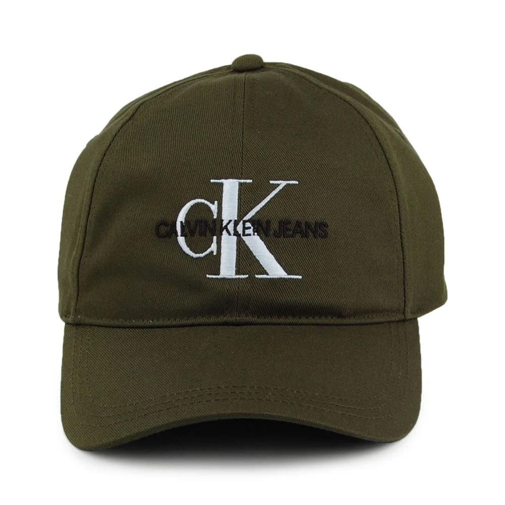 Calvin Klein Jeans Monogram Baseball Cap - Olivgrün - Image 2