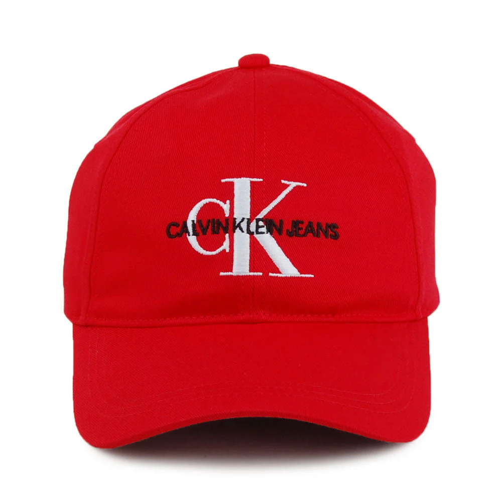Calvin Klein Jeans Monogram Baseball Cap - Rot - Image 2