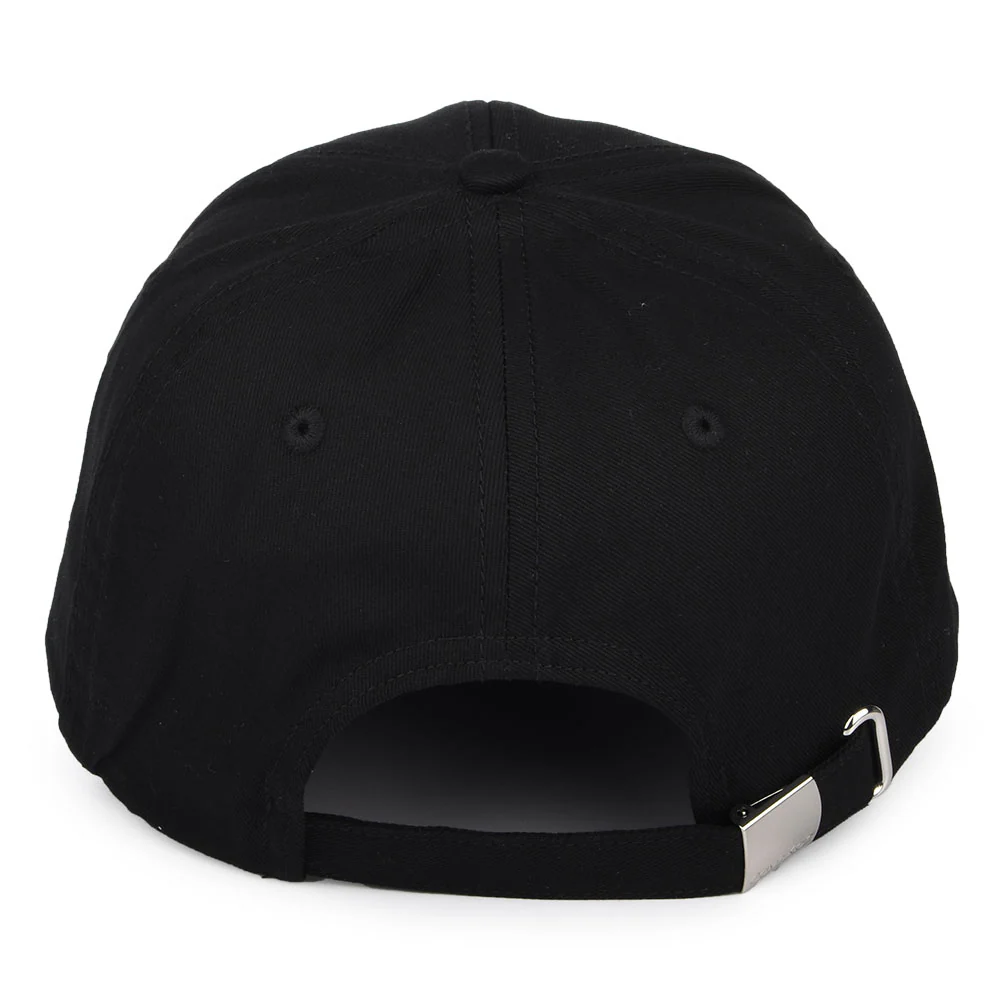 Calvin Klein Leather Patch Baseball Cap - Schwarz - Image 3