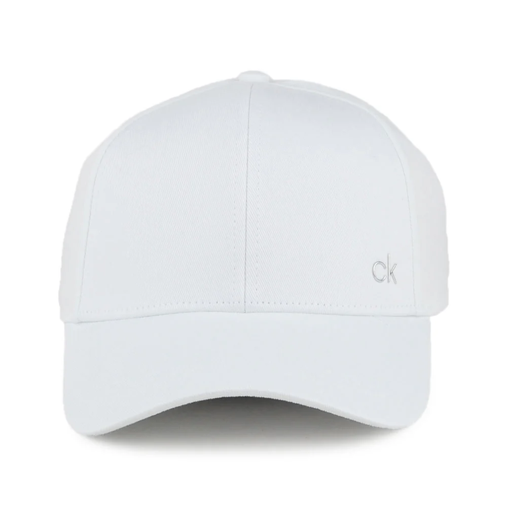 Calvin Klein Metal CK Baseball Cap - Weiß - Image 2