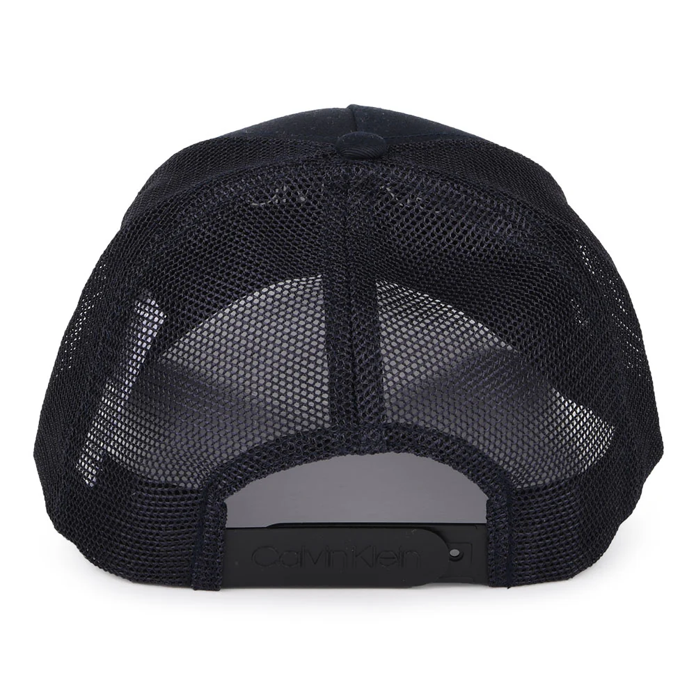 Calvin Klein Rubber Patch Trucker Cap - Marineblau - Image 3