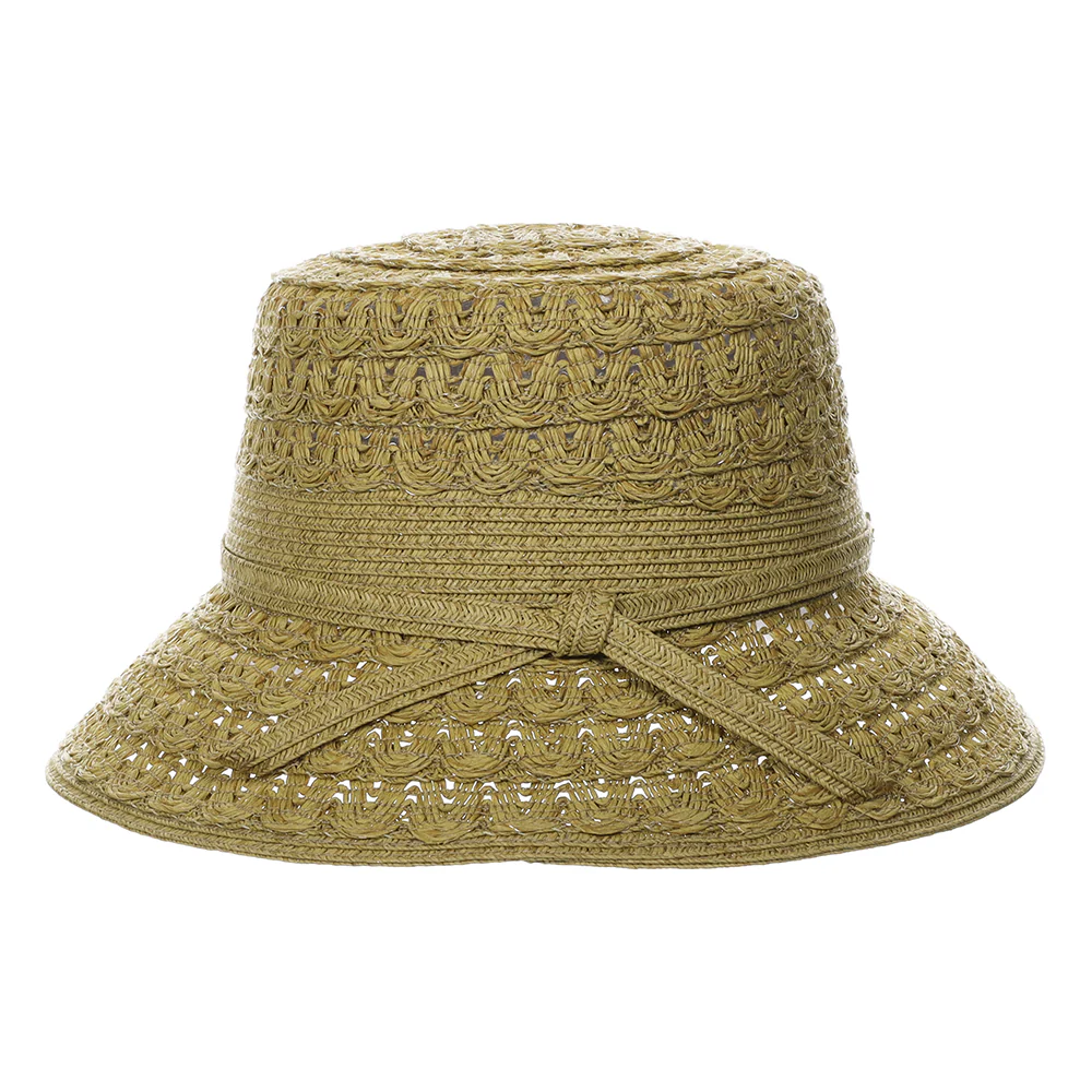 Cappelli Sorina Fischerhut aus geflochtenem Papier - Toast - Image 2