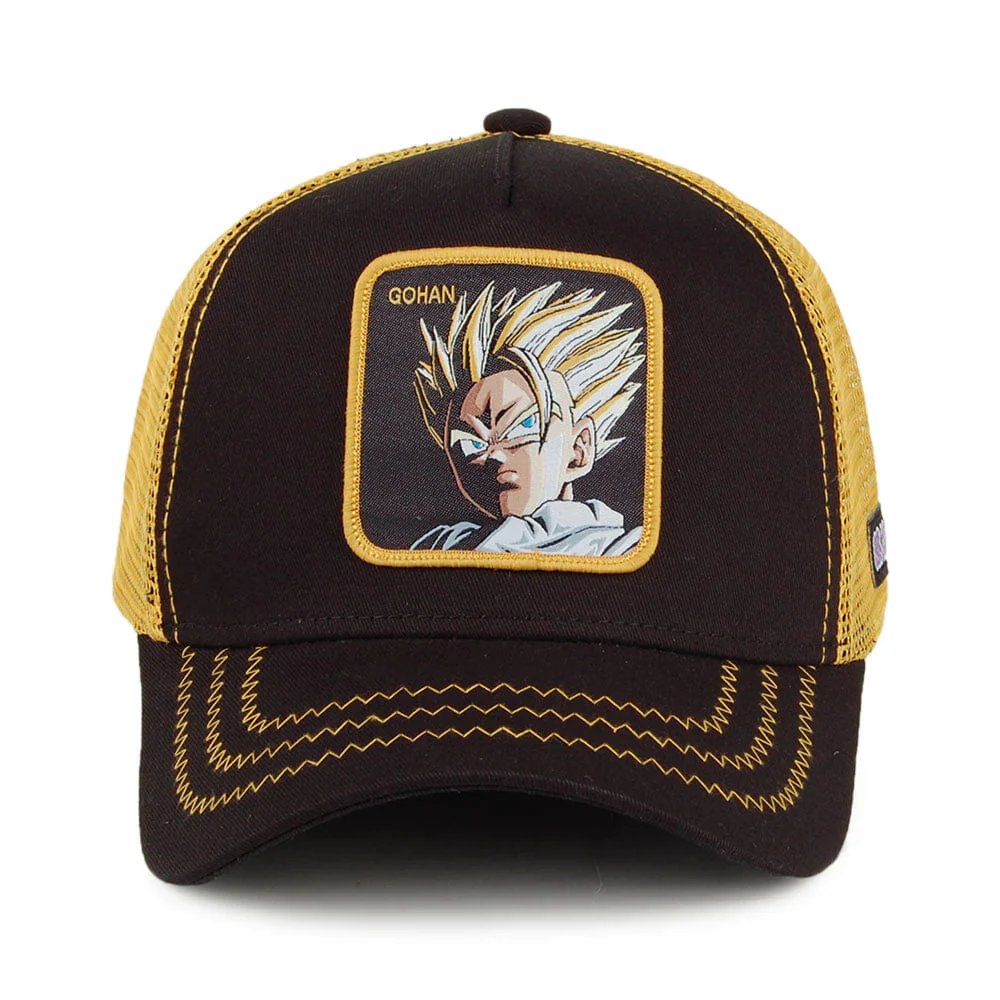 Capslab Dragon Ball Z Trucker Cap - Gohan - Schwarz-Gelb - Image 2