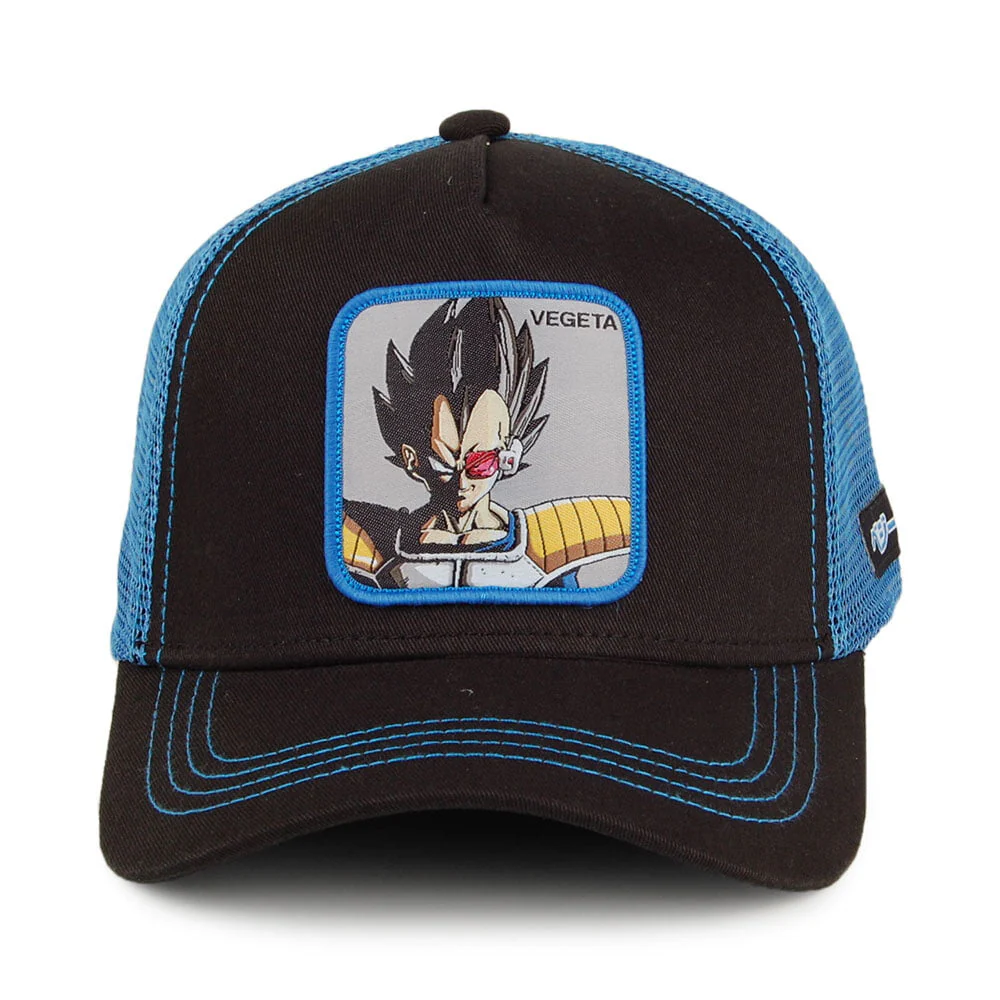 Capslab Dragon Ball Z Trucker Cap - Vegeta - Schwarz-Blau - Image 2