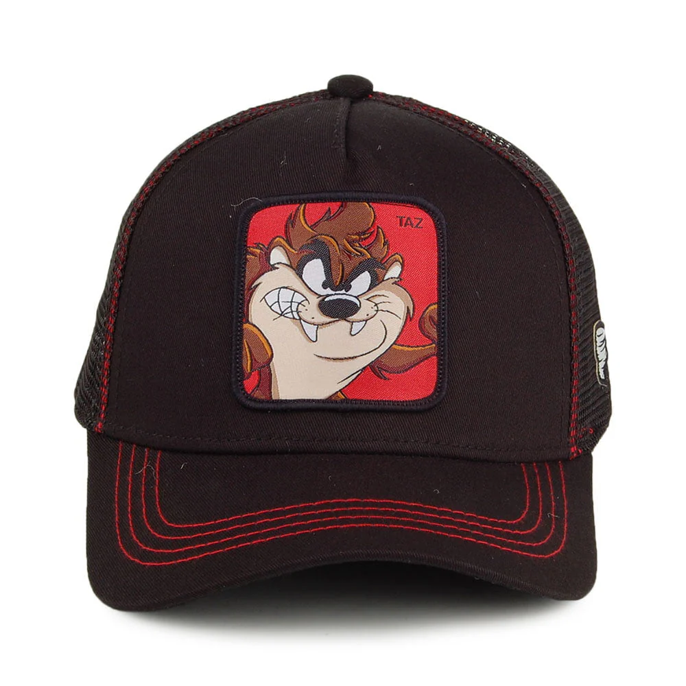 Capslab Taz Trucker Cap - Looney Tunes - Schwarz-Rot - Image 2