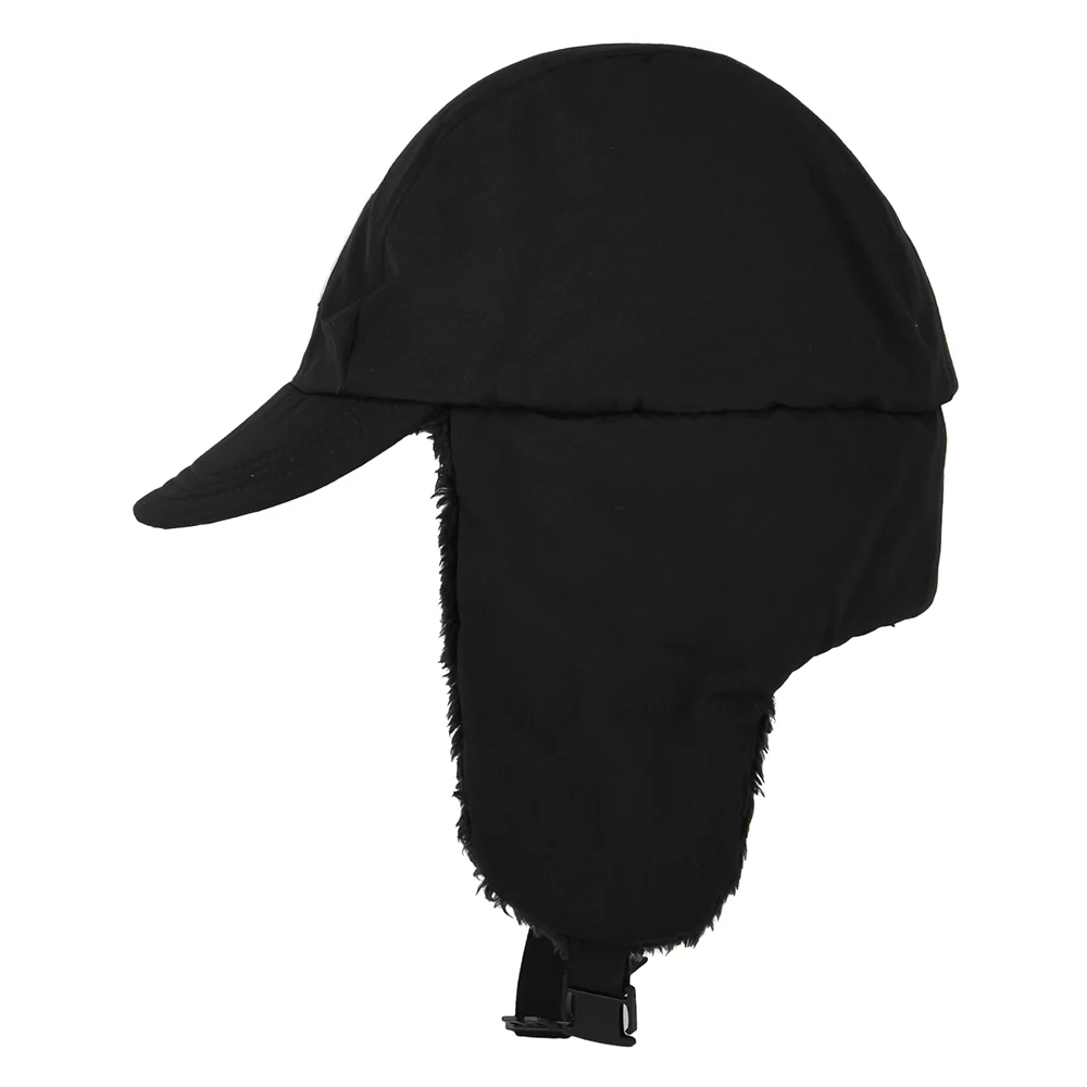 Carhartt WIP Alberta Baseball Cap mit Ohrenklappen - Schwarz - Image 4