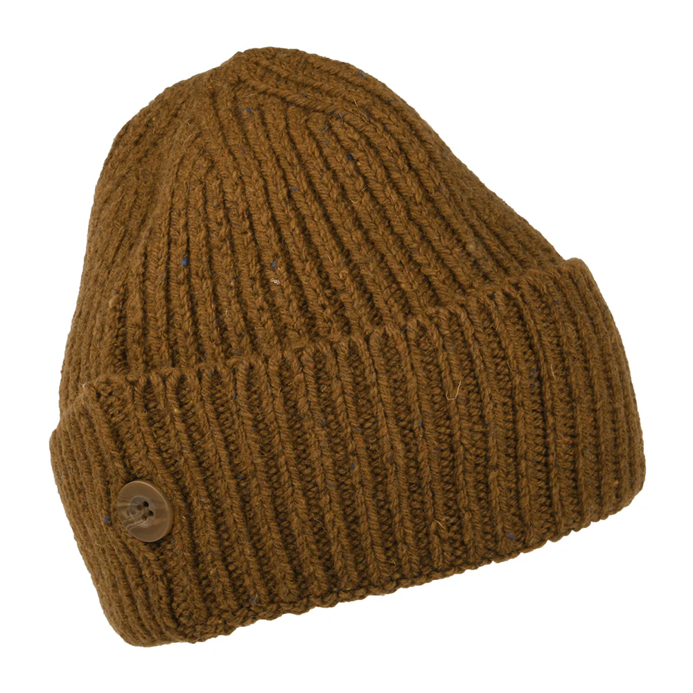 Carhartt WIP Anglistic Beanie Mütze - Hellbraun - Image 2