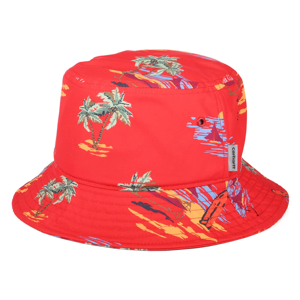 Carhartt WIP Beach Fischerhut - Rot