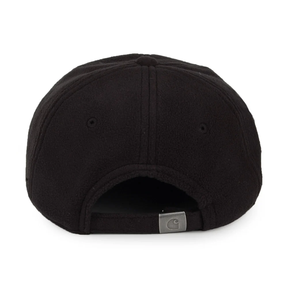 Carhartt WIP Beaufort Fleece Baseball Cap - Schwarz - Image 3