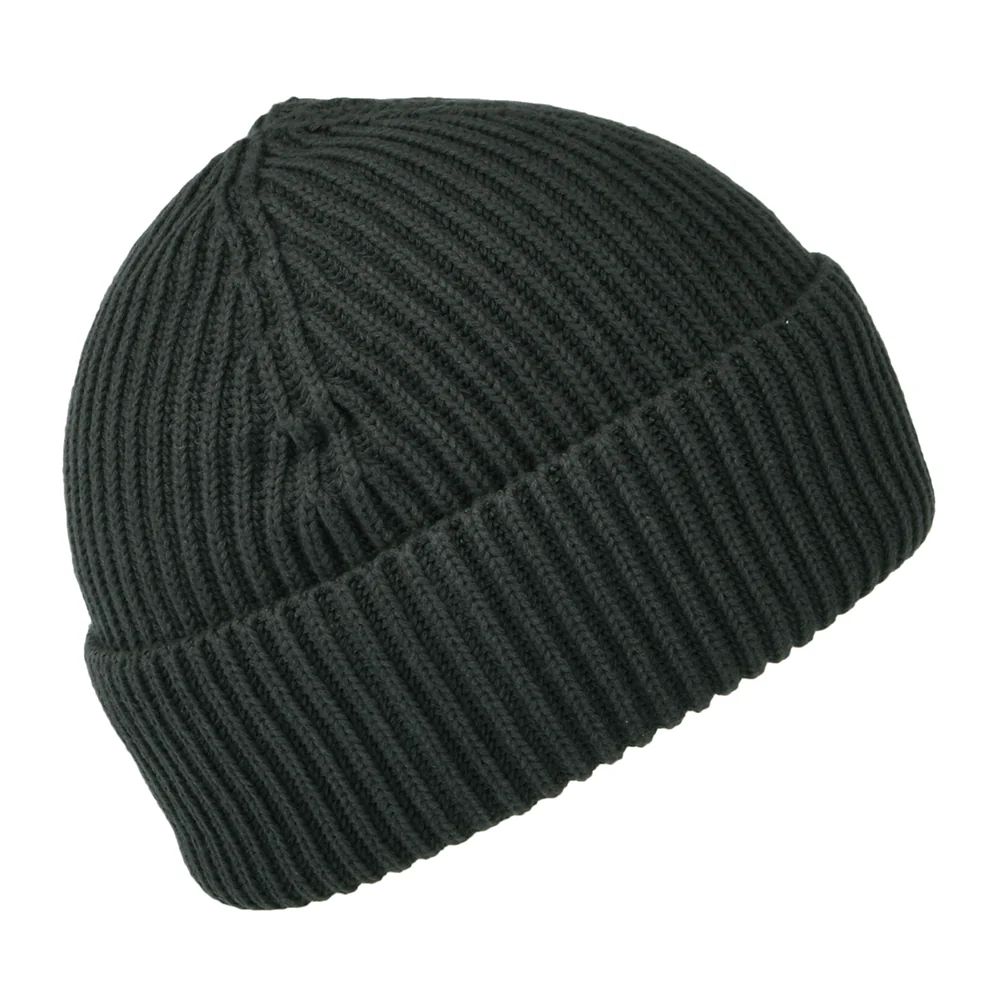 Carhartt WIP Burbank Fisherman Beanie Mütze aus organischer Baumwolle - Anthrazit - Image 2