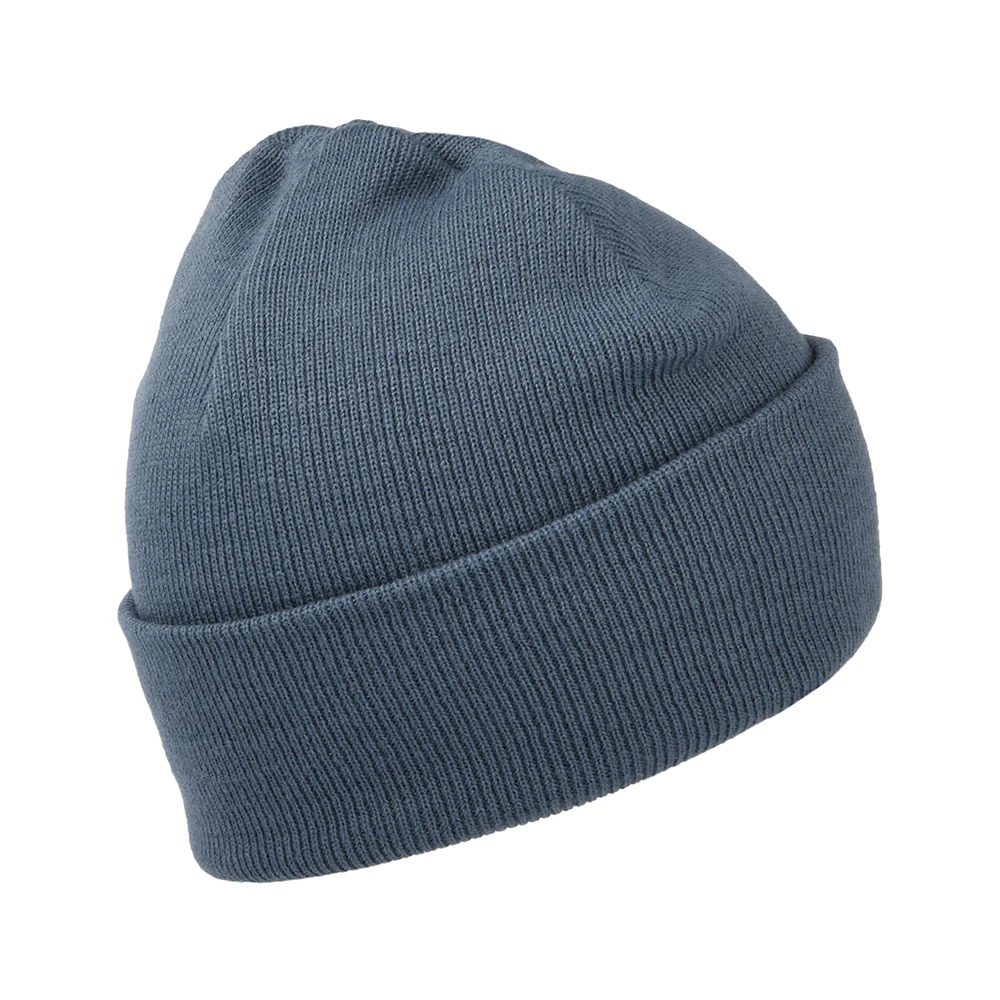 Carhartt WIP Chase Beanie Mütze mit Umschlag - Rauchblau - Image 2