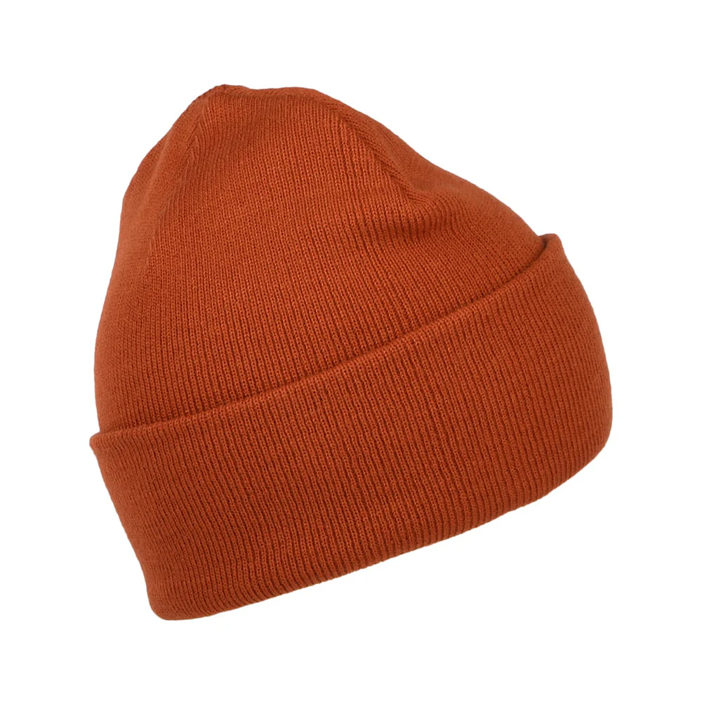 Carhartt WIP Chase Beanie Mütze mit Umschlag - Verbranntes Orange - Image 2