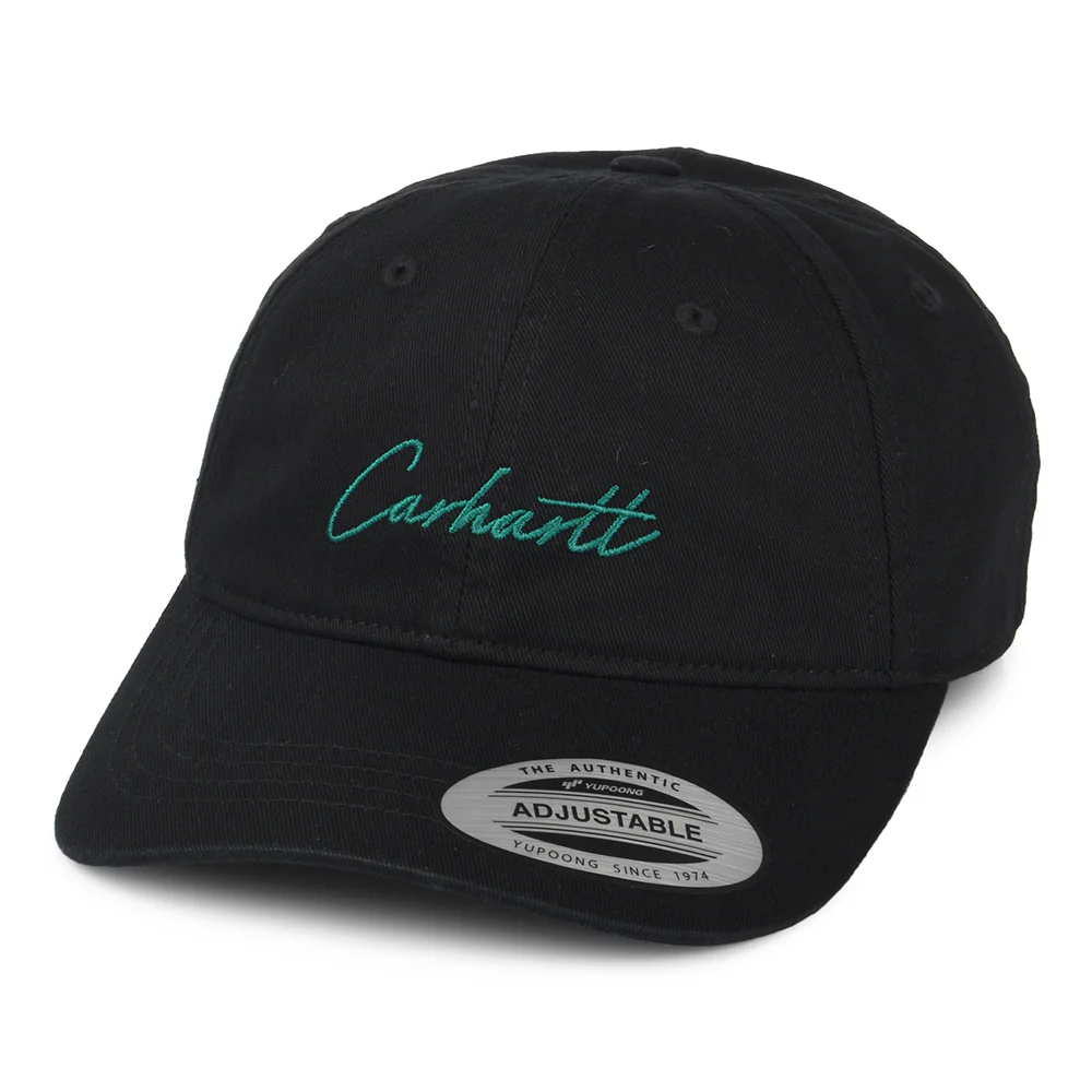 Carhartt WIP Delray Baseball Cap aus Baumwolle - Schwarz