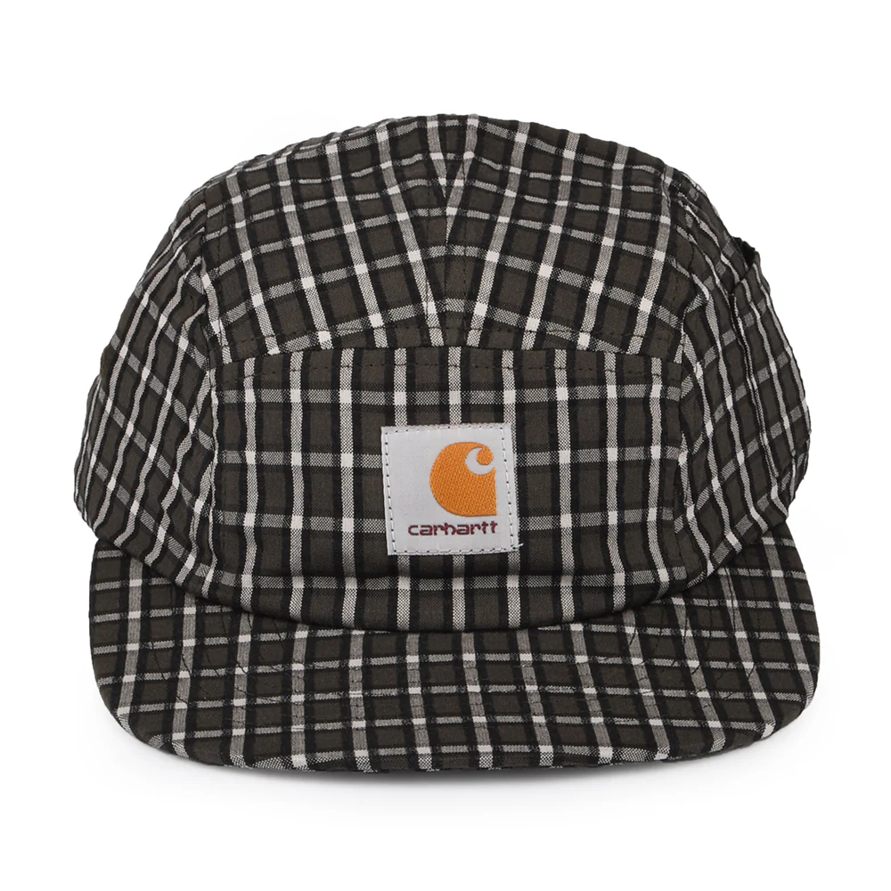 Carhartt WIP Dryden Seersucker 5 Paneelen Cap mit Karomuster aus Baumwolle - Zypresse - Image 2